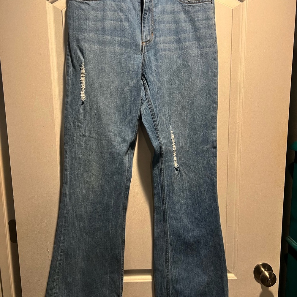 Kimes Ranch “Jennifer” Light Blue Flare Jeans